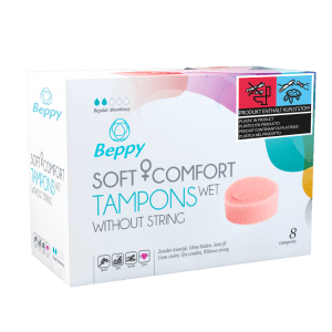 Beppy Soft + Comfort Tampons WET (8 stuks)